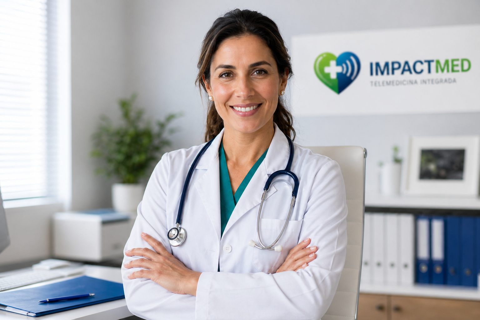 Médico disponível para atendimento online